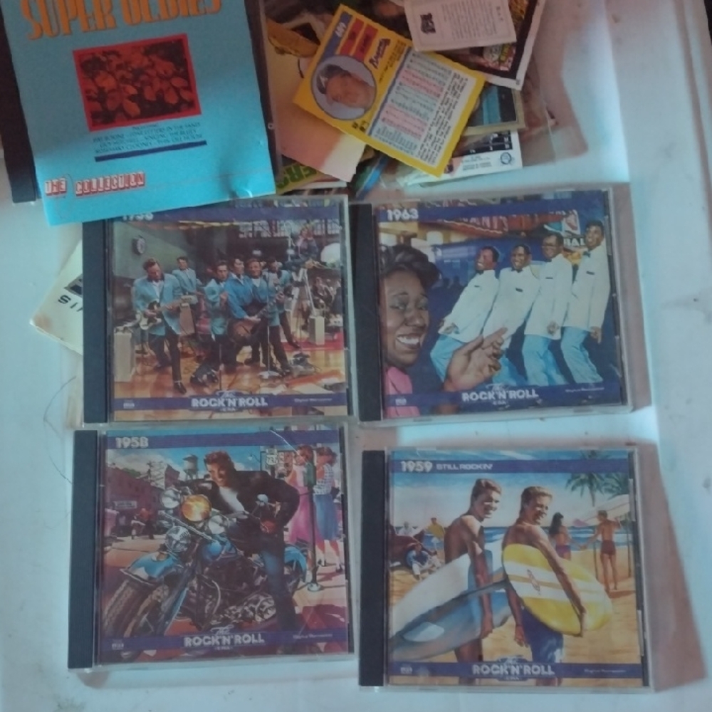 1950's&60's Rock CDs (102 Tracks)
